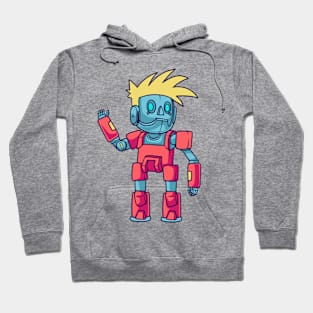 Cool Mecha Cyborg Hoodie